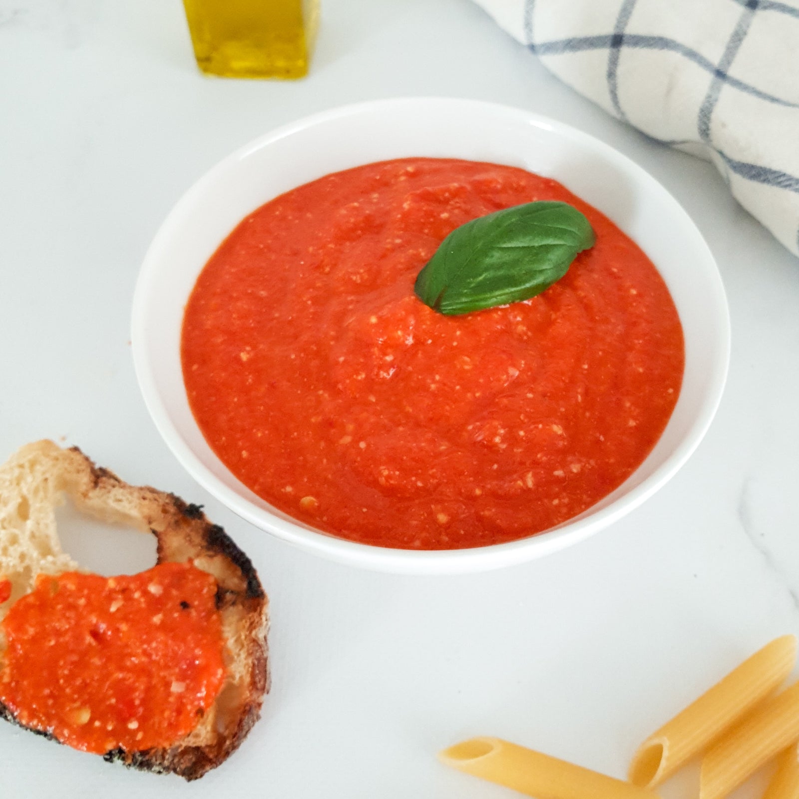 🥄 Idée recette : sauce aux poivrons grillés à tartiner ou pour des pâtes