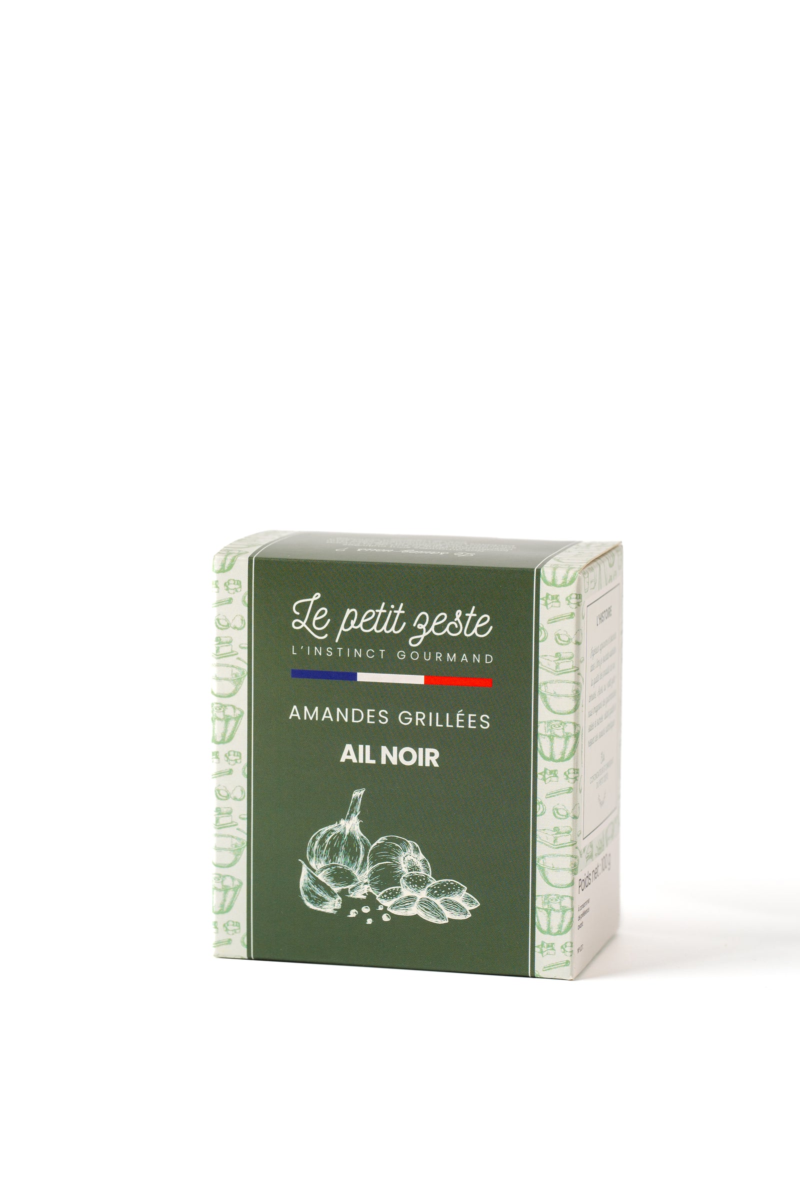 Amandes grillées - Ail noir