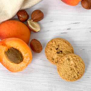 Le petit zeste - Biscuits sablés aux abricots et noisettes 