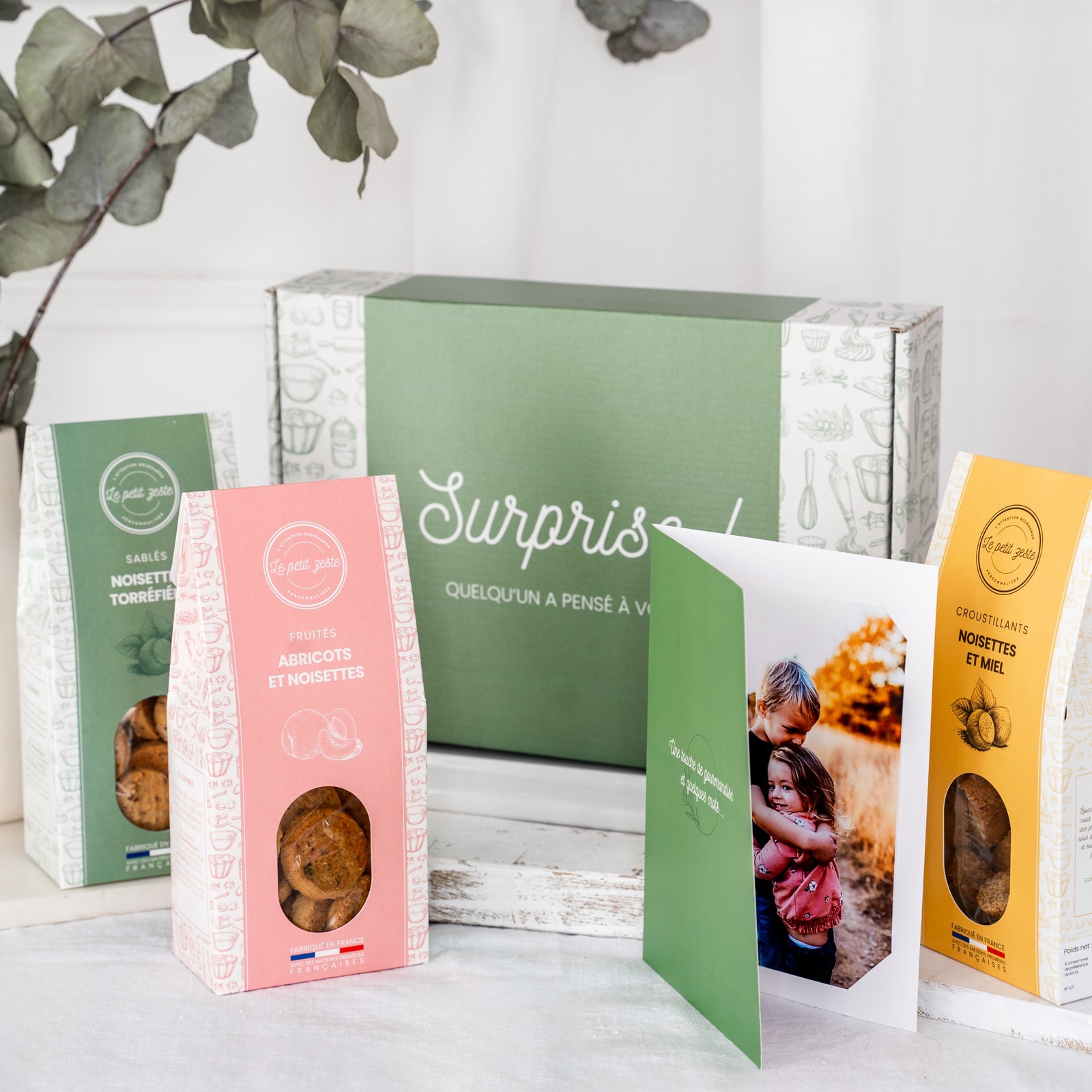 Le petit zeste - coffret cadeau biscuits photo 